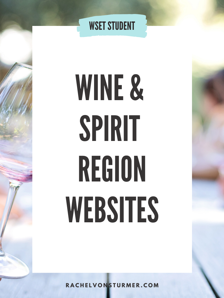 WINE &amp; SPIRIT REGION WEBSITES