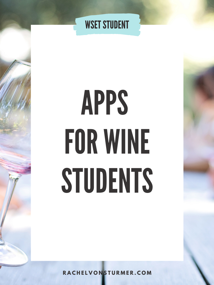 APPS FOR WINE STUDENTS