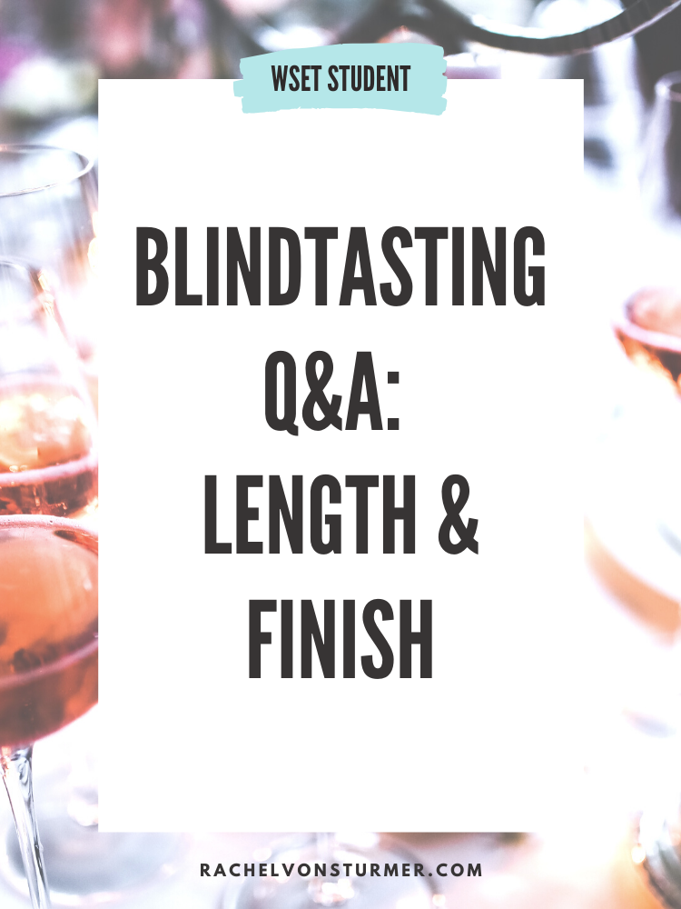 BLINDTASTING Q&amp;A: LENGTH &amp; FINISH