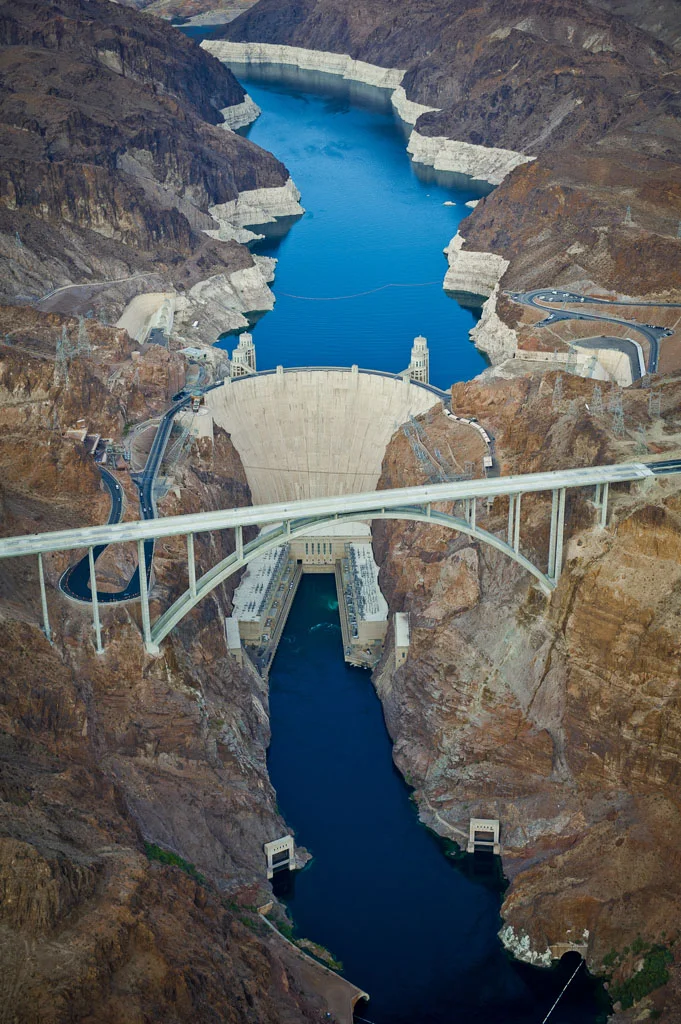 The Hoover Dam, a giant energy storage system