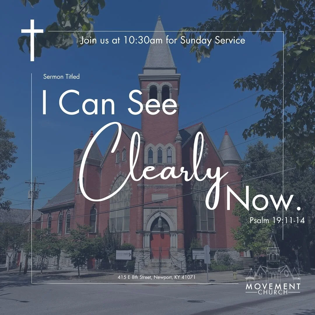 We are looking forward to being together again this morning! See you for worship at 10:30am