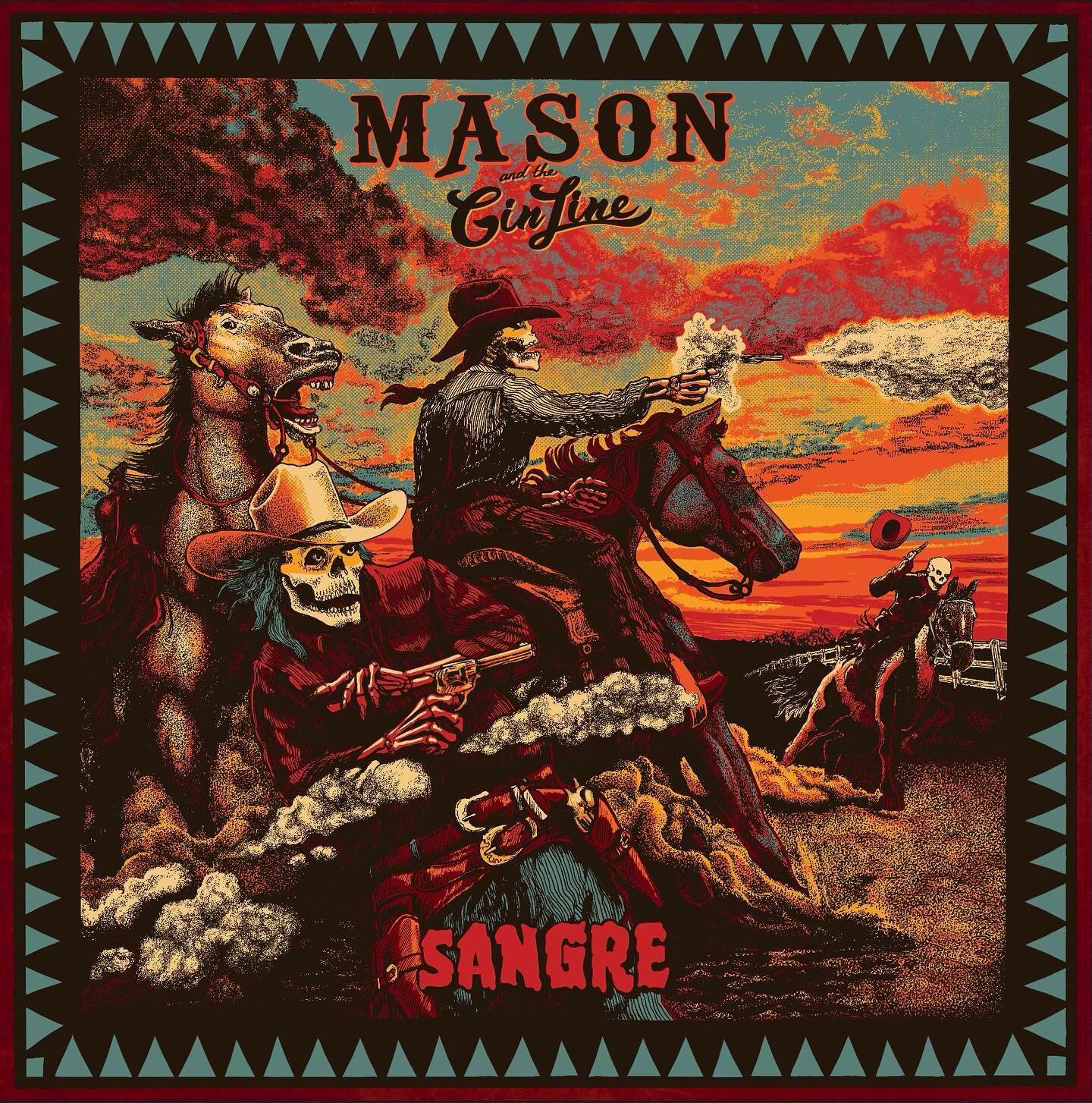 It started as a an acoustic demo from an old friend during 2020, that turned into a full fledged banger of a rock tune. An ep and a handful of singles later we&rsquo;re at the release day for the debut full length record by @masonandtheginline. Mason
