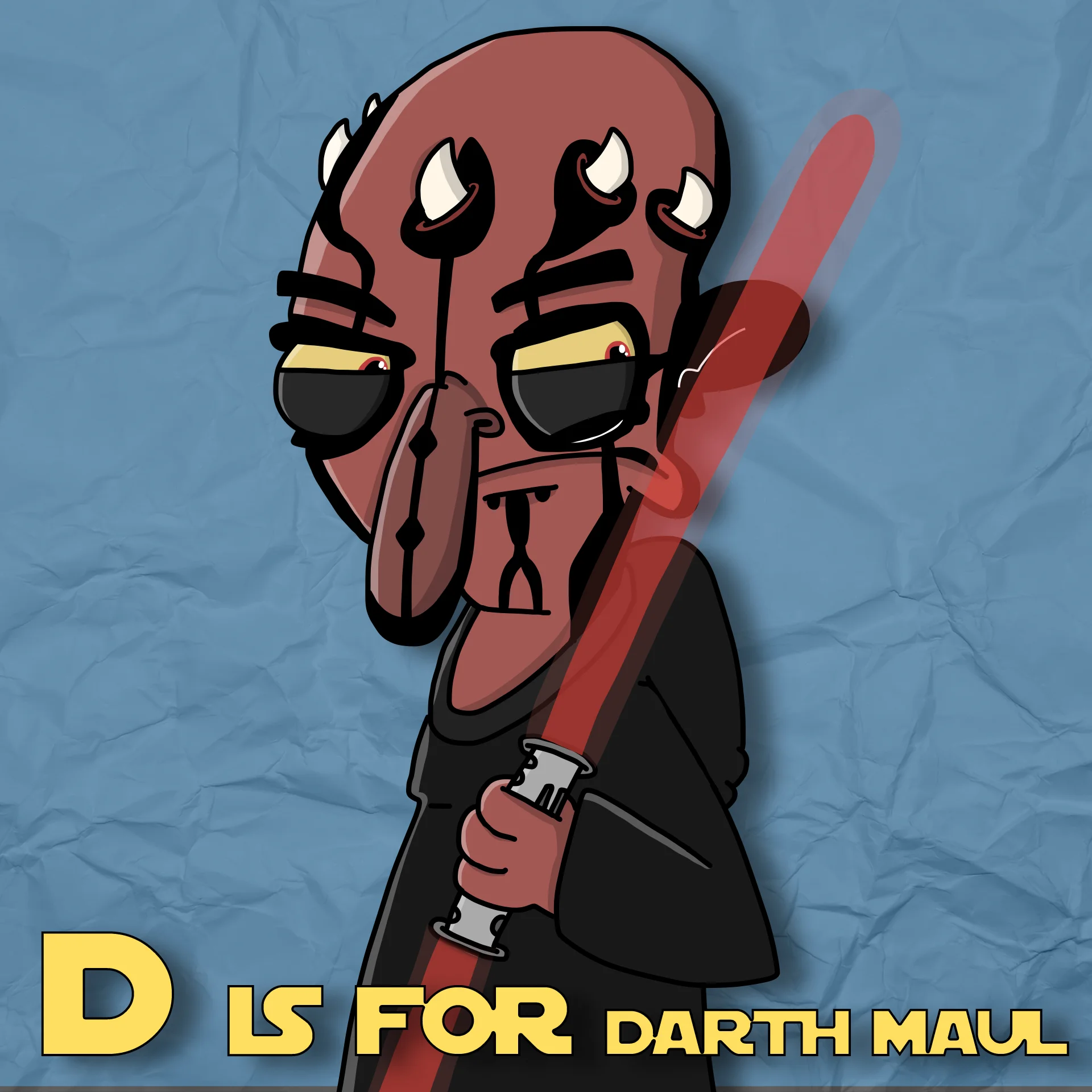 D is for Darth Maul