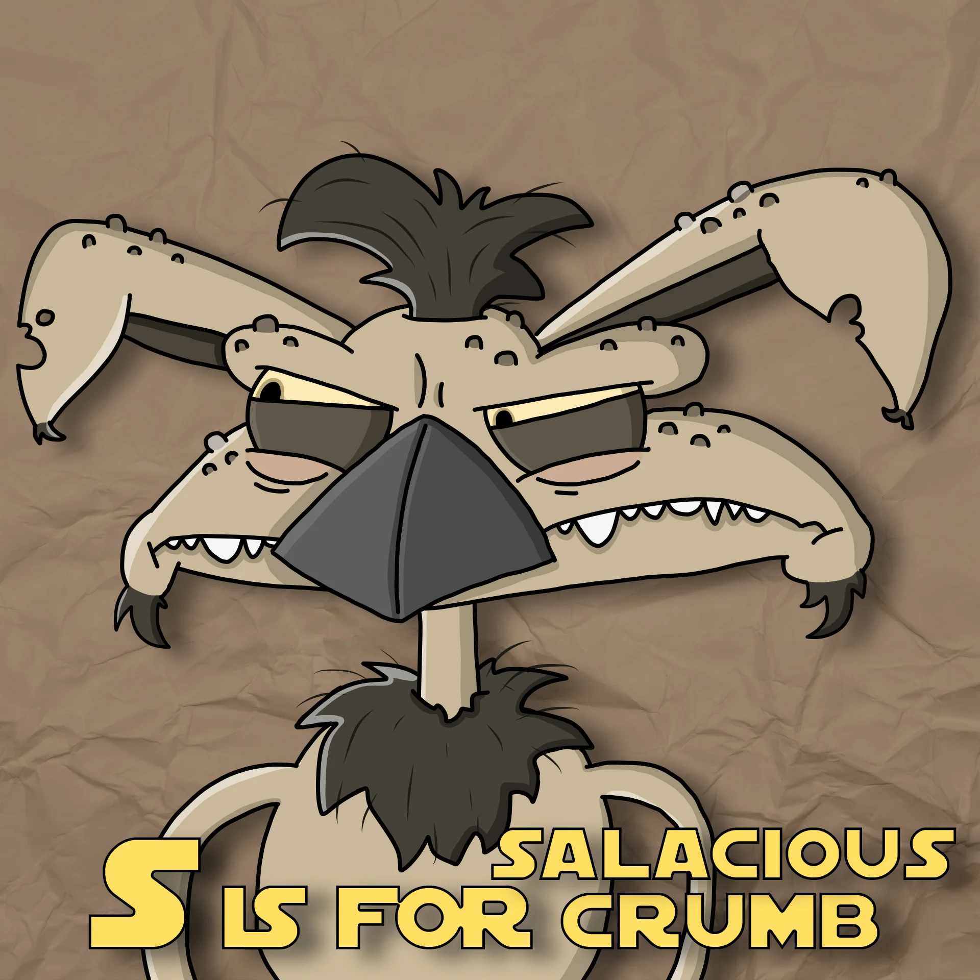 S is for Salacious Crumb