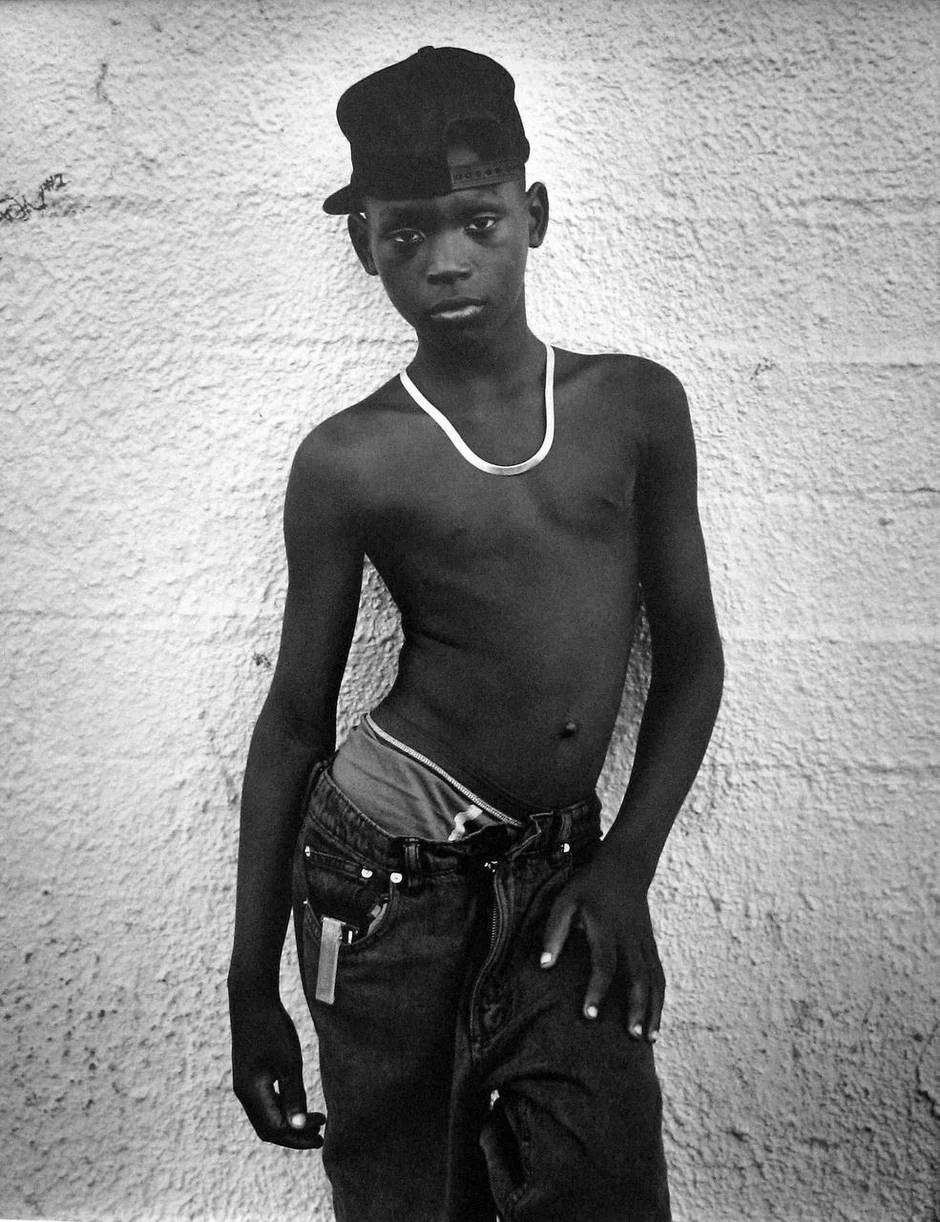 Earlie Hudnall, Jr., Hip Hop, 1993; silver gelatin print; Colelction of The Grace Museum, museum purchase with funds from Alice and Bill Wright.
