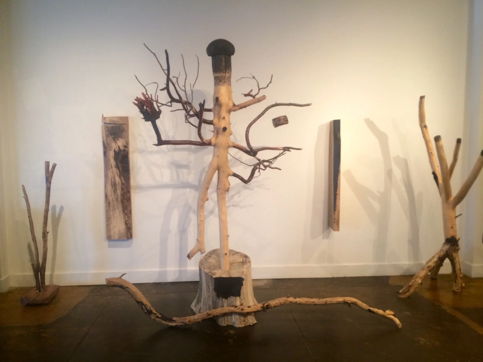 LARRY MILLAR, Shiva, 2016, wood.