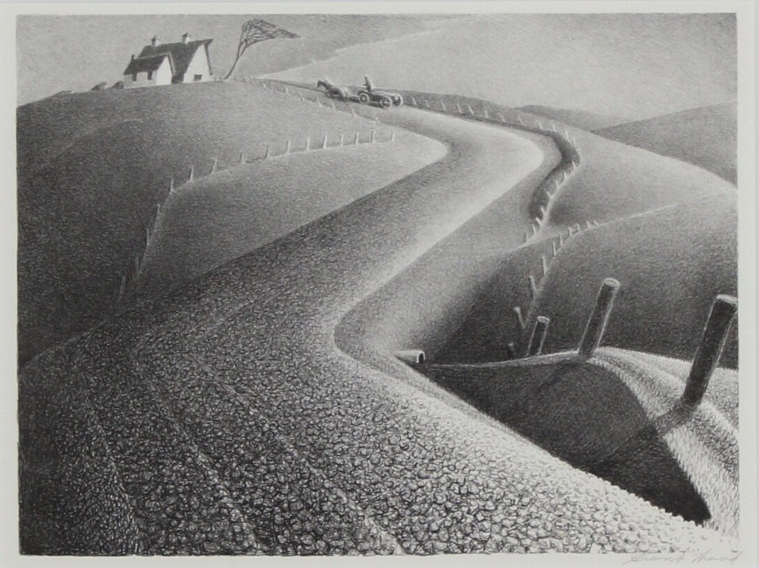 Grant Wood, March, 1941