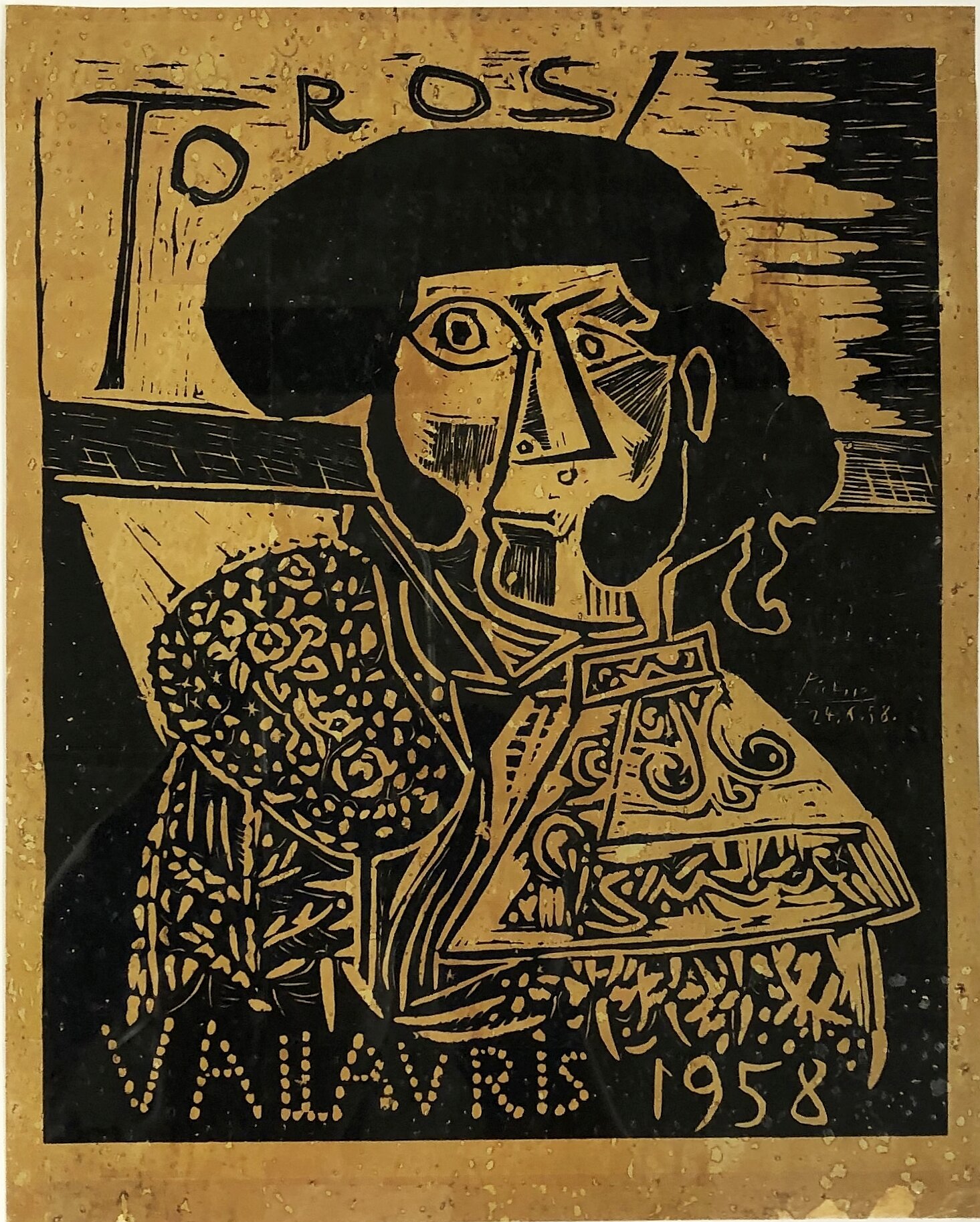 Pablo Picasso, Toros Vallauris, 1958