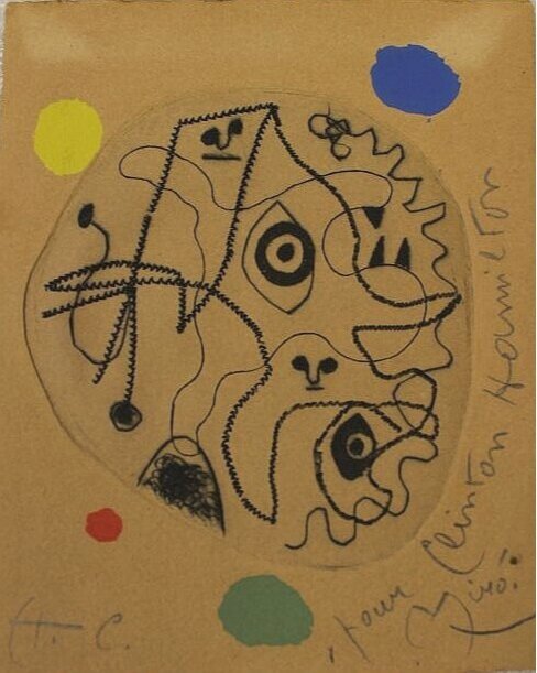 Joan Miro, Untitled, no date