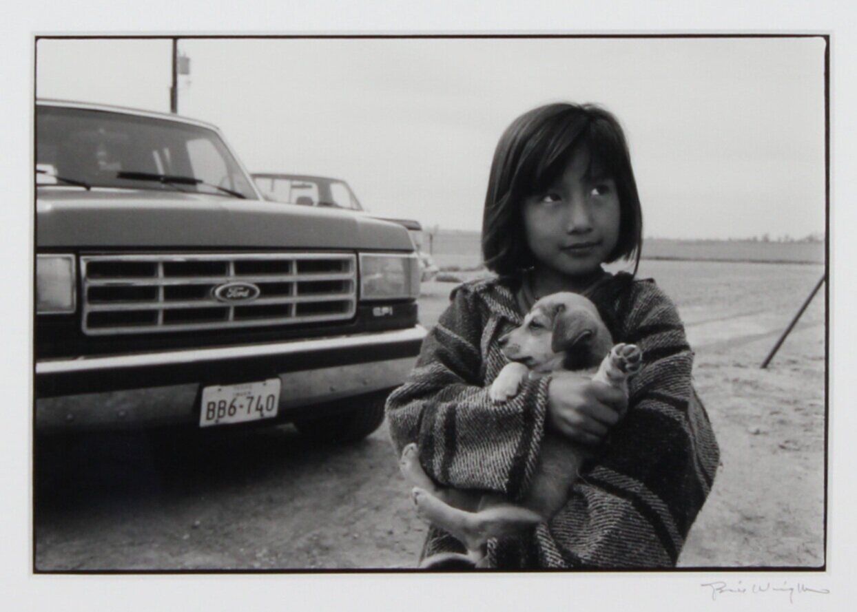 Bill Wright, Daniella Salazar and Puppy Bearfoot, 2002
