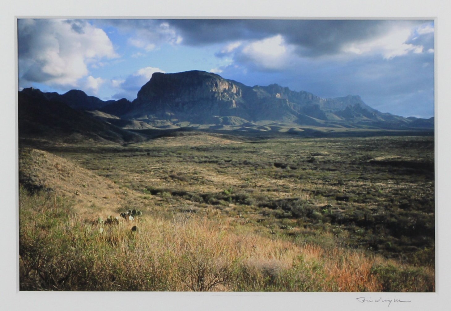 Bill Wright, The Chisos Mountains, 2002