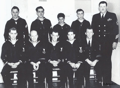 COAST GUARD, Crew members of the Corson Inlet Coast Guard Station 1952 &amp; 1953, Strathmere, New Jersey
