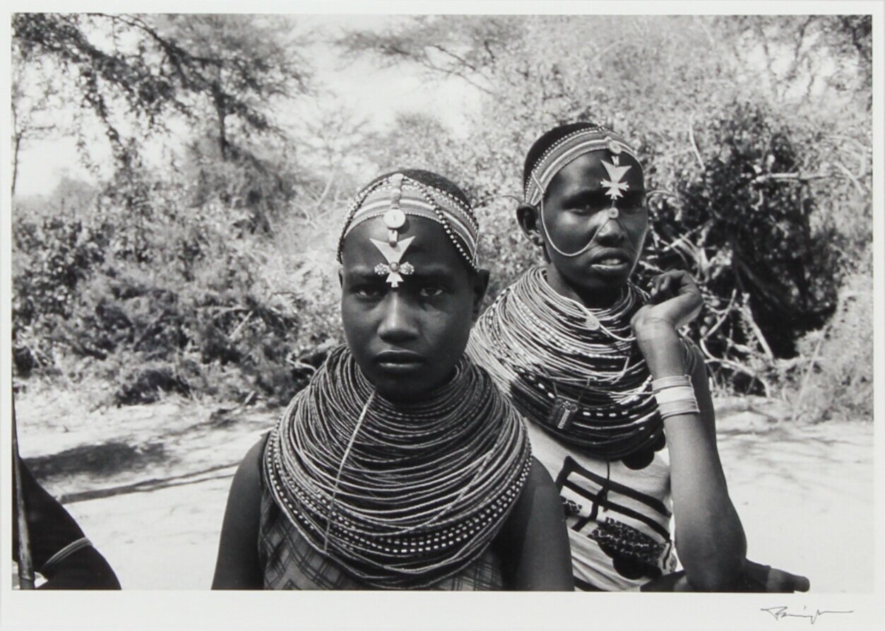 Bill Wright, Samburu Dancers (Two Boys, 2000