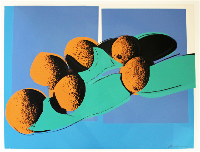 Andy Warhol, Space Fruit: Cantaloupes I, 1979