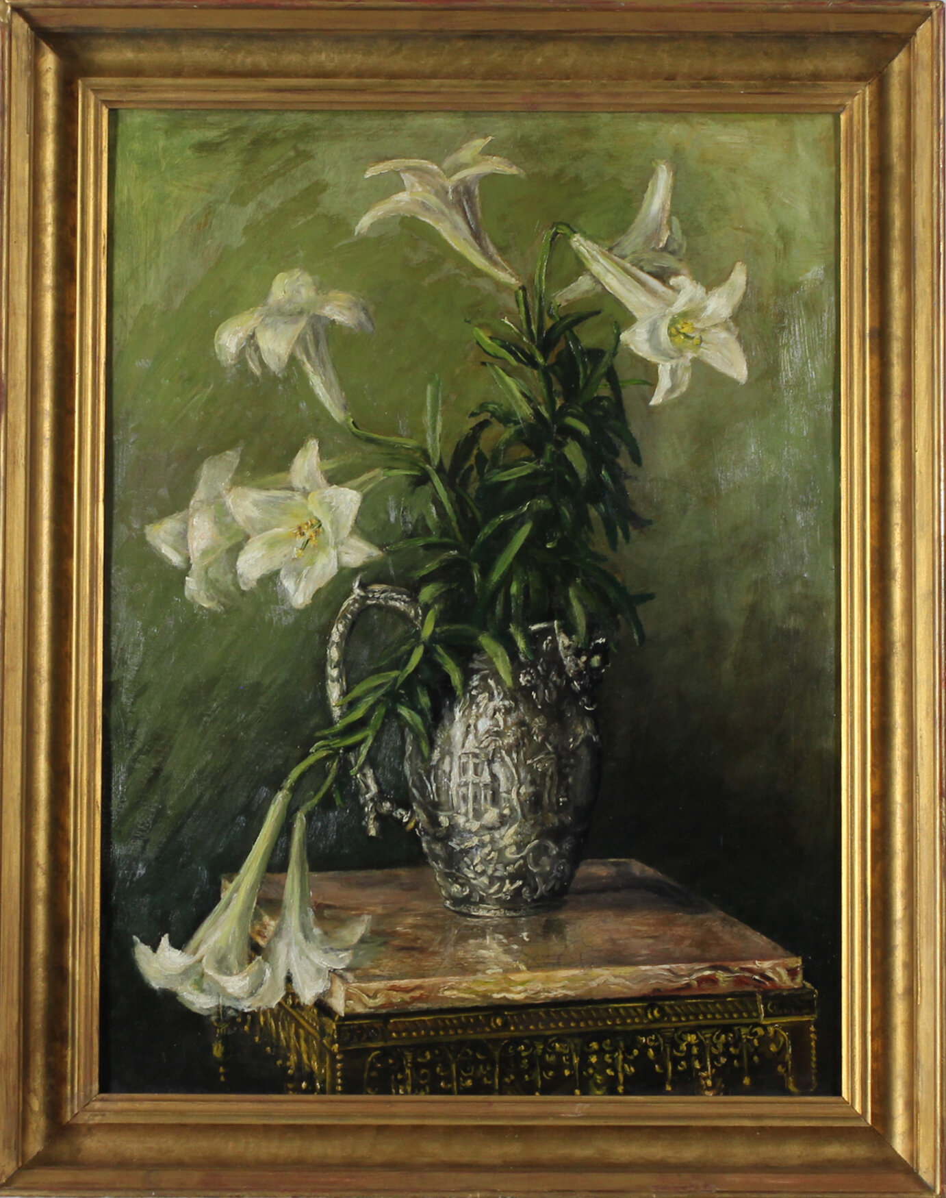 ELSIE MOTZ LOWDEN, (no title), n.d., oil on board, Collection of The Grace Museum, Gift of Alice L. McGowan