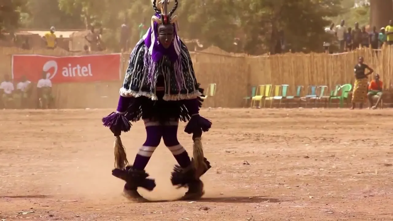 The Ivorian Zaouli Dance