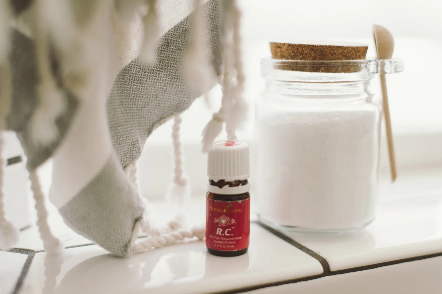 epsom salt + essential oils