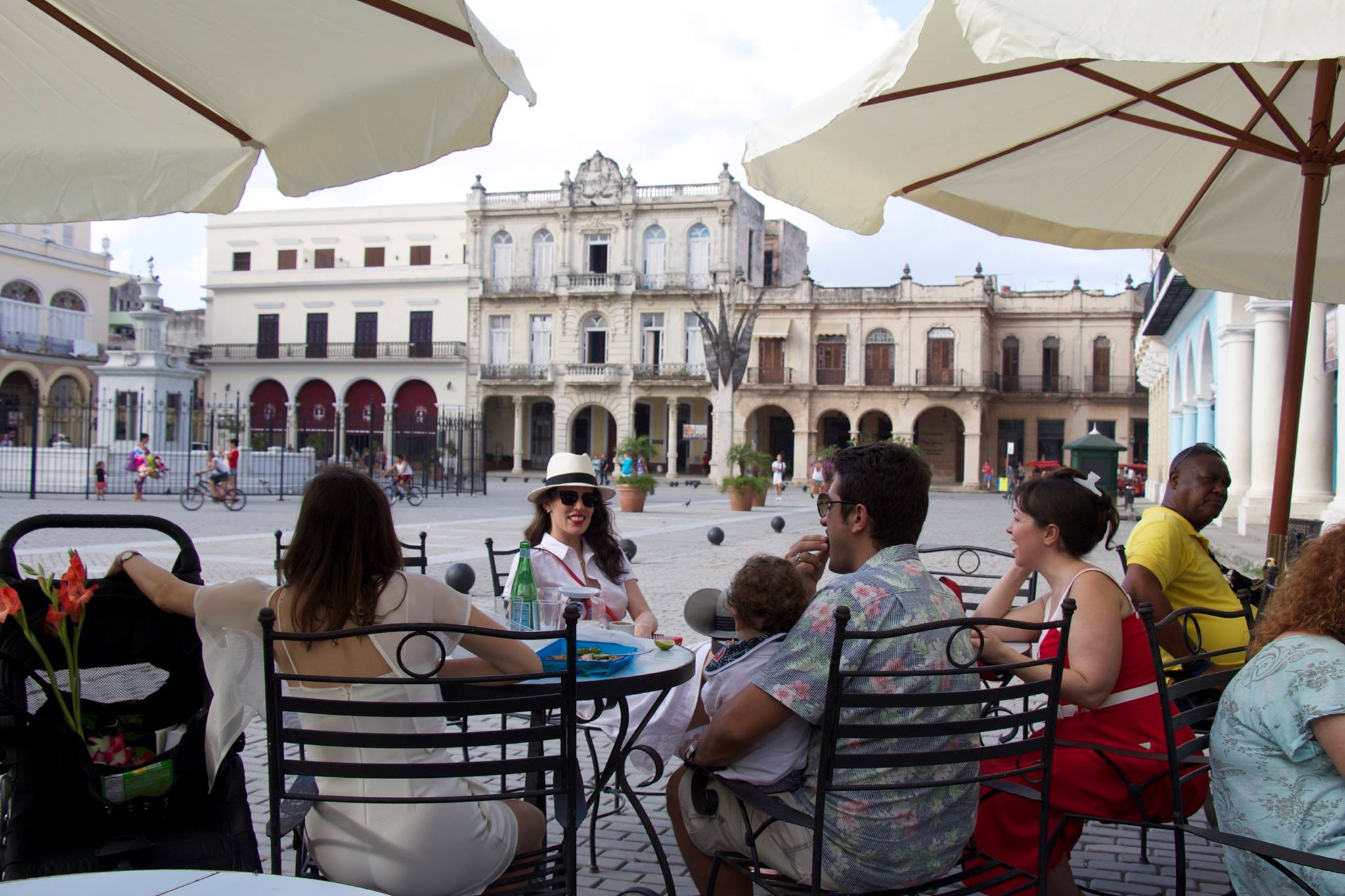   Sitting in the squares of Havana gives a view into how the architectures come together. Relaxed, open and friendly.  &nbsp;  