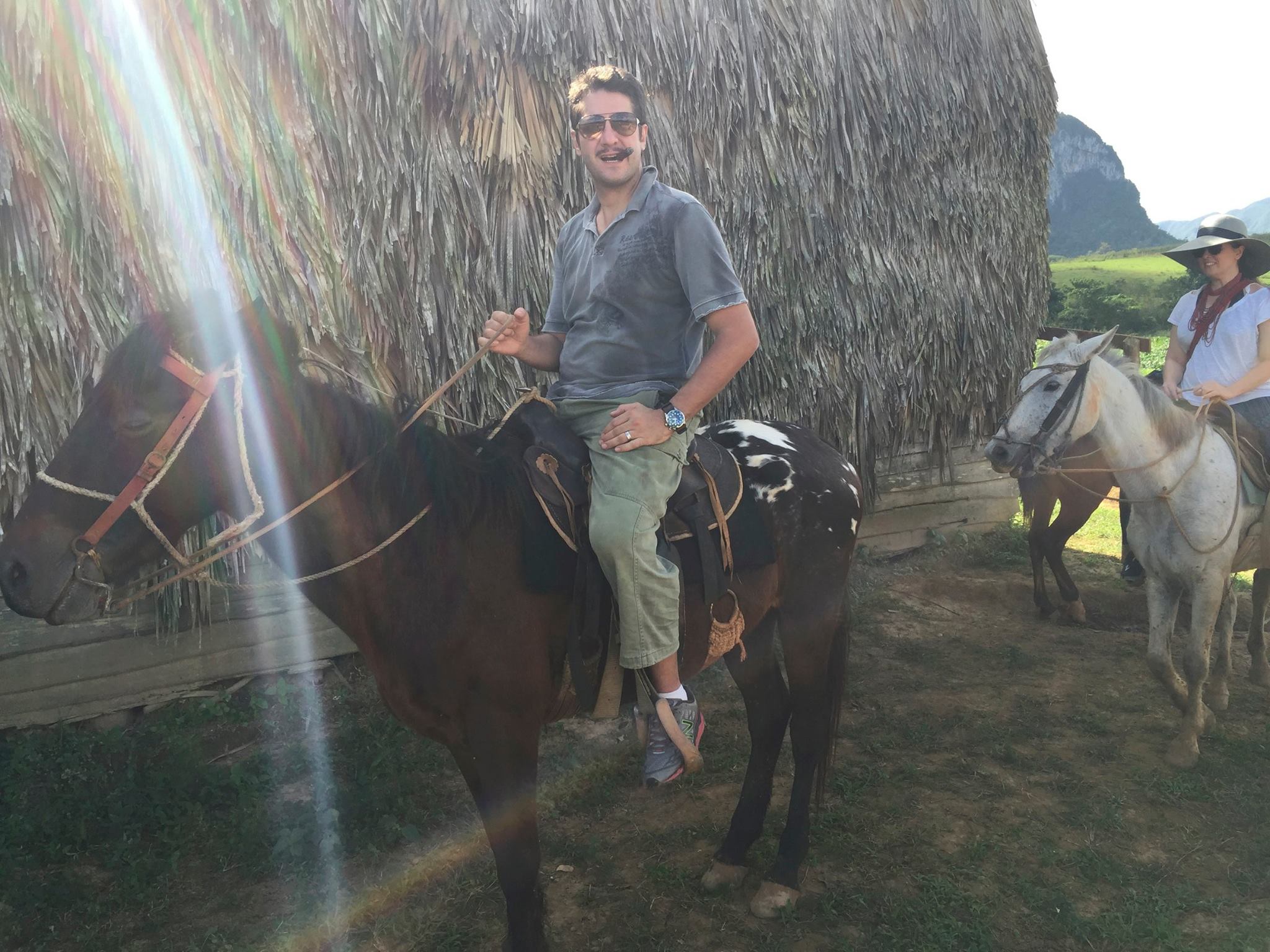   No one rocks a horse better than Emre. You can't help but look baller smoking a cigar on horseback.  