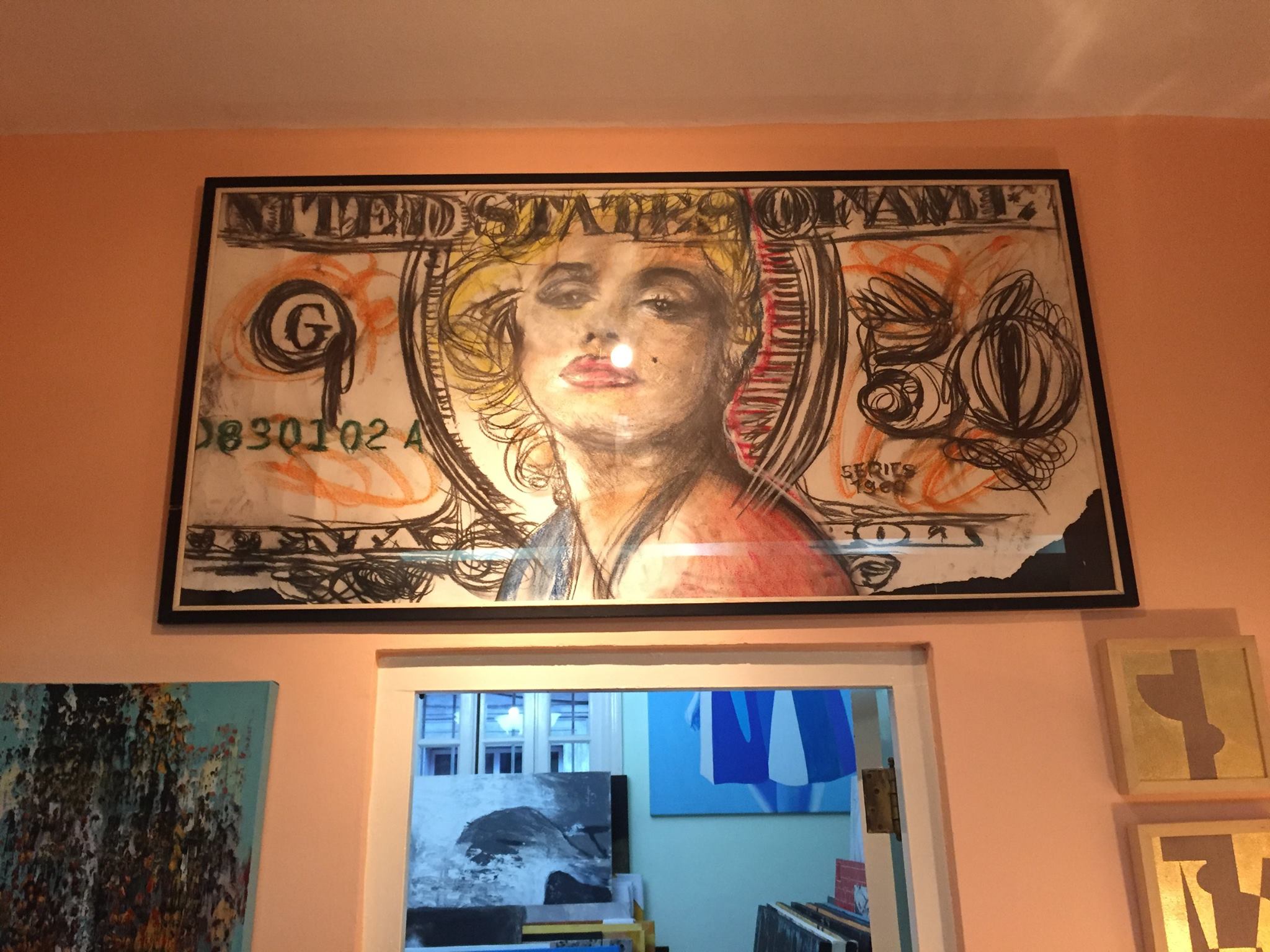 The art of Cuba is defiant and existentially challenging. Emily and I bought this piece by Javier Guerra, one of the most famous artists in Cuba. 