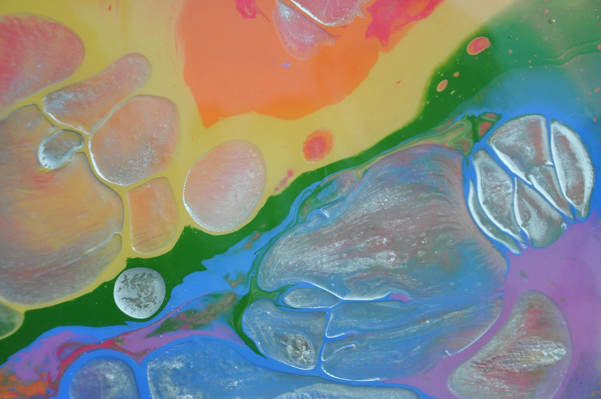 Rainbow Geode (Detail)