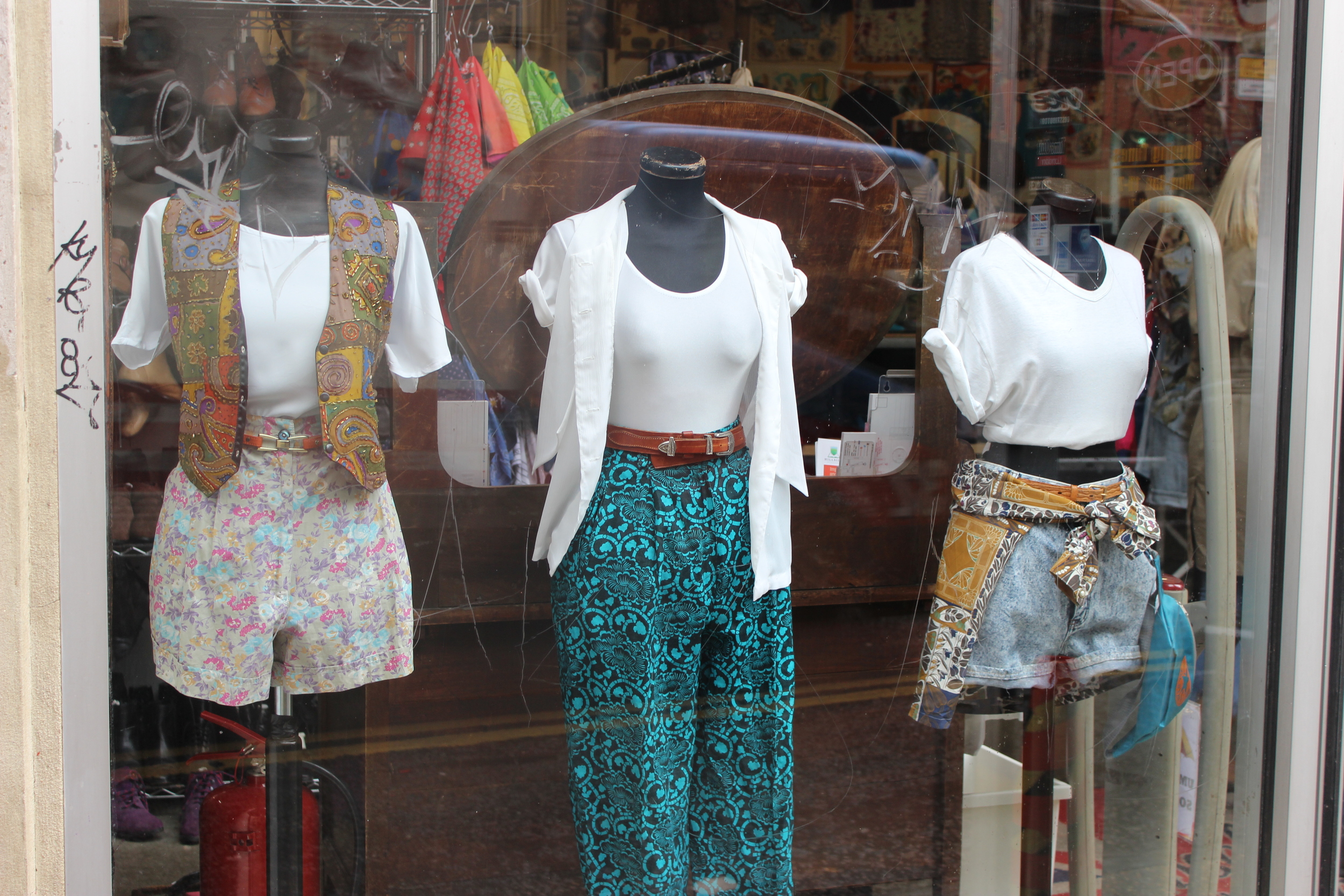 You can find all sorts of lovely things in the many vintage shops down brick lane