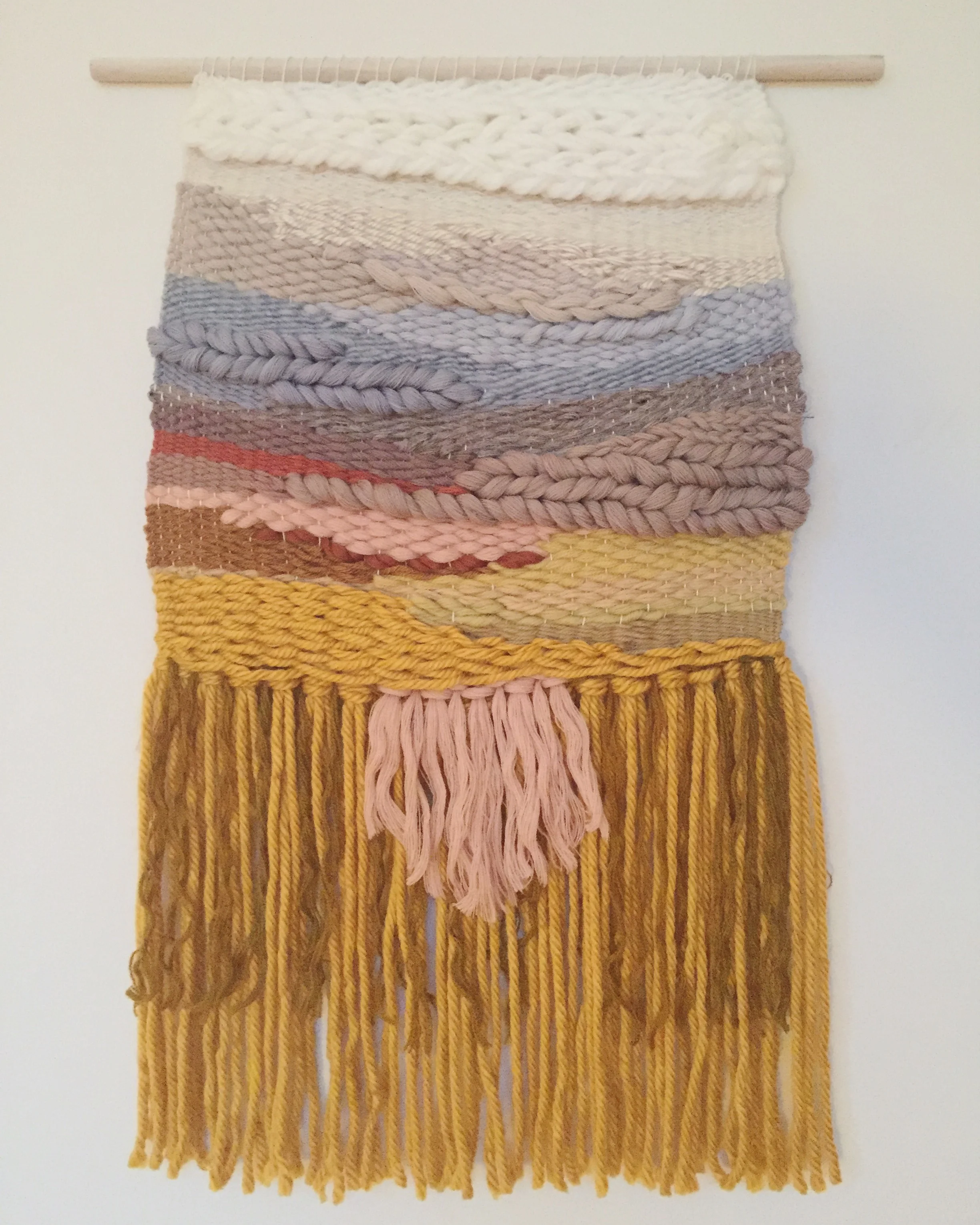 fringe commission // nursery wall hanging