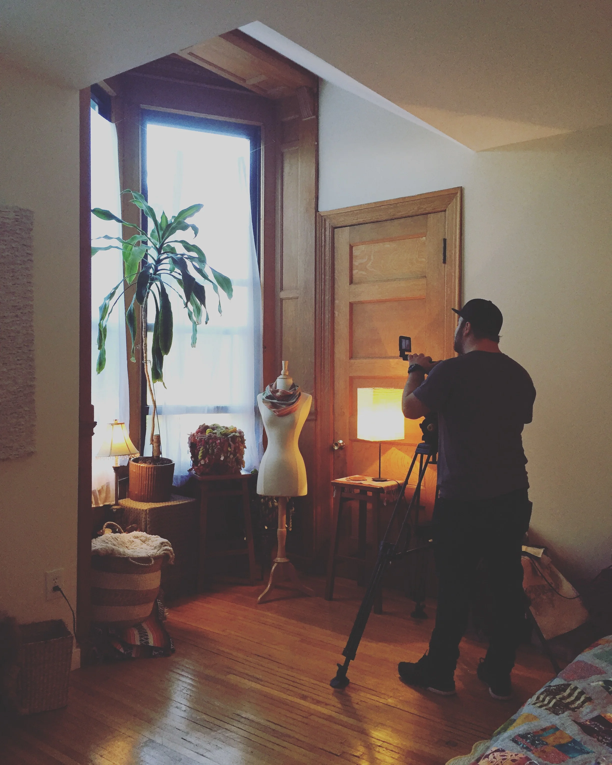 every day humans video shoot // steady focus