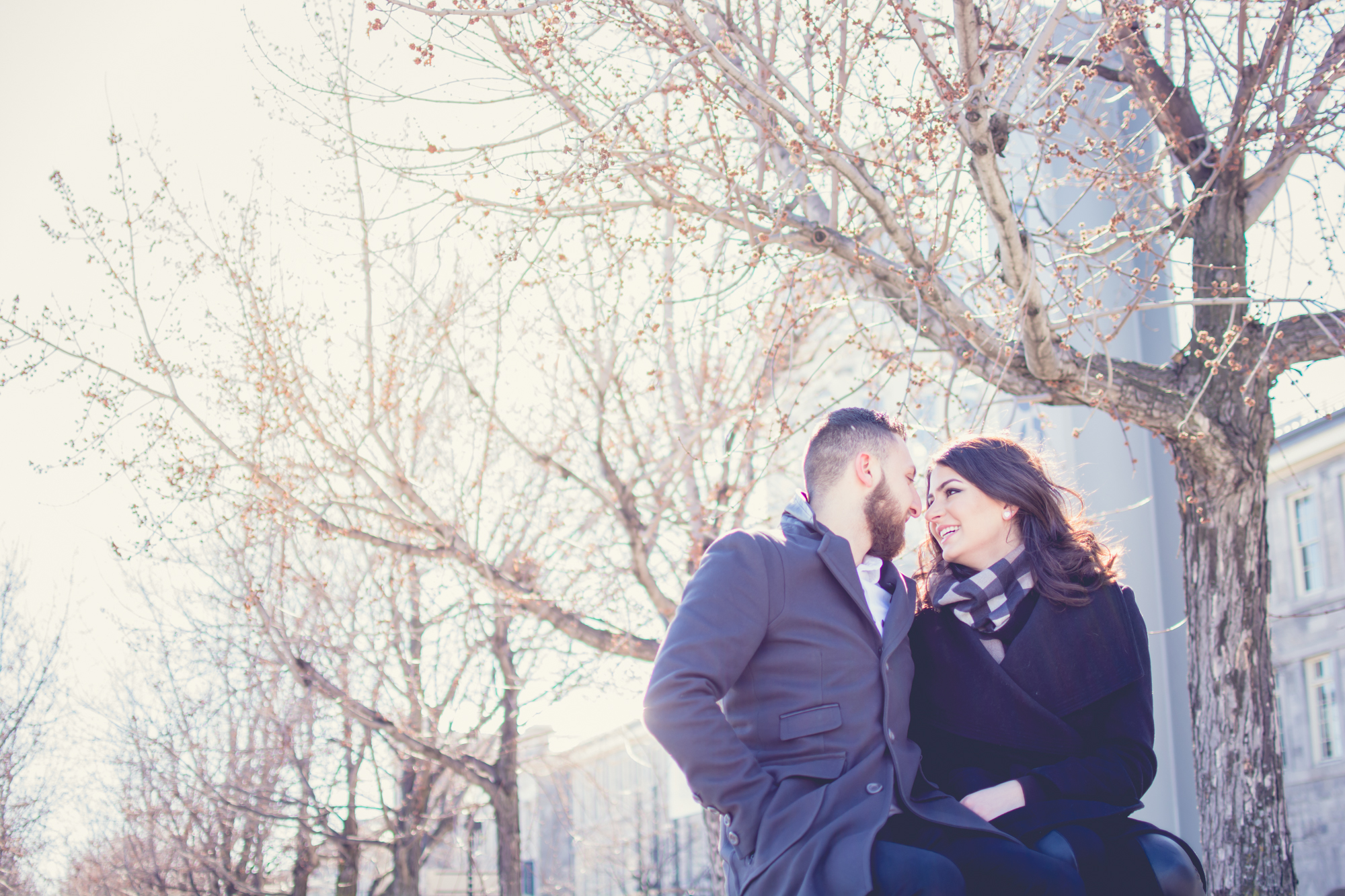 Engagement Photoshoot Old Port, Montréal
