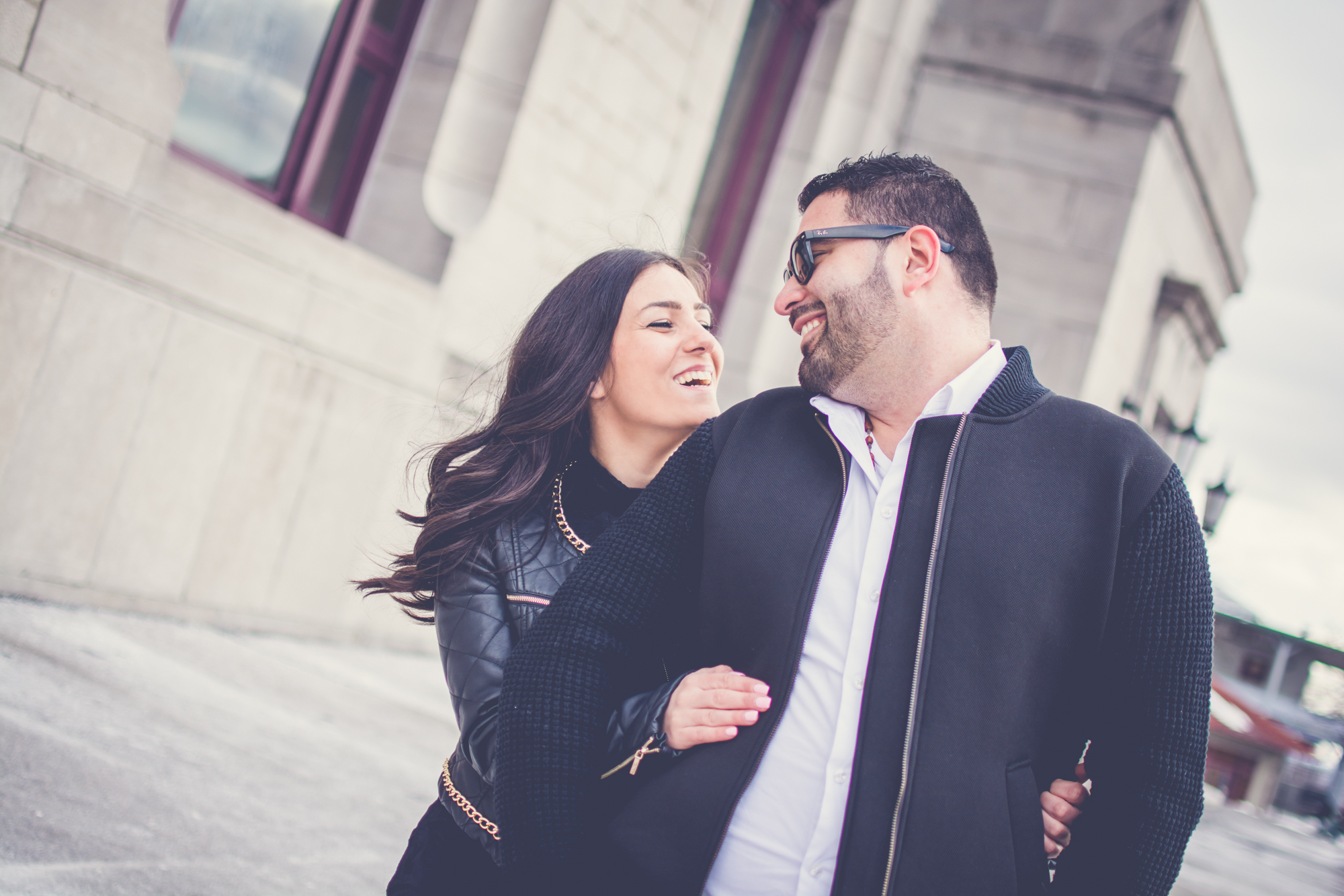 Engagement Photoshoot St Joseph Oratory, Montréal