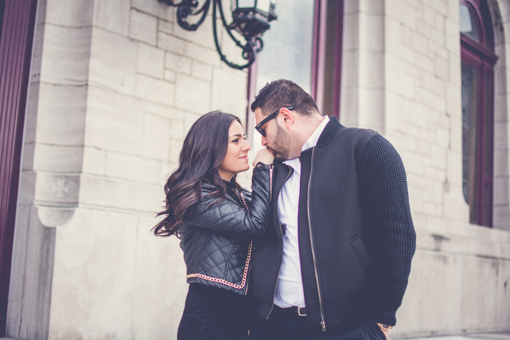 Engagement Photoshoot St Joseph Oratory, Montréal