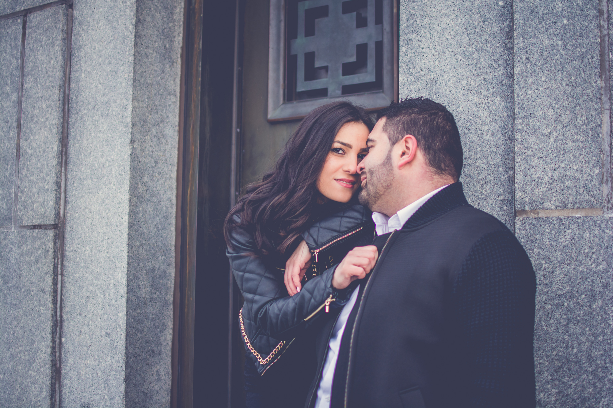 Engagement Photoshoot St Joseph Oratory, Montréal