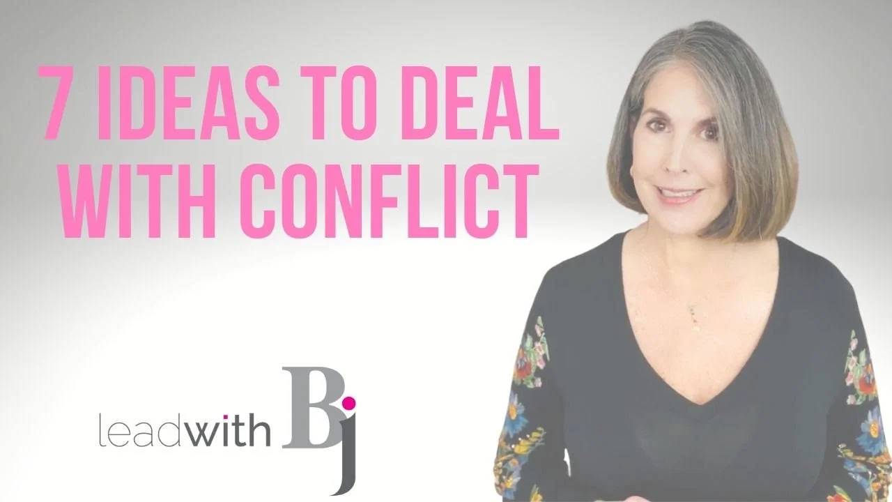 7 Ideas to Deal with Conflict