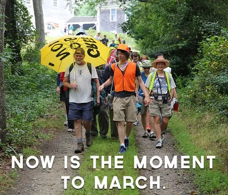 The Patriot Ledger covers the Pipeline March