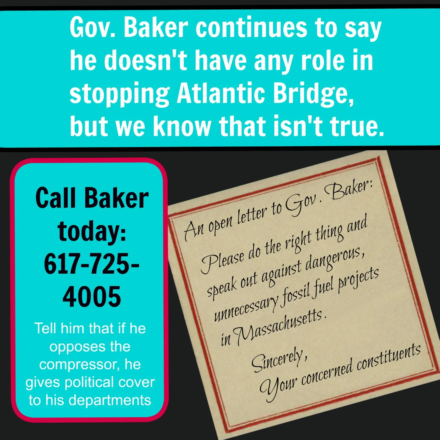 An Open Letter to Gov. Baker