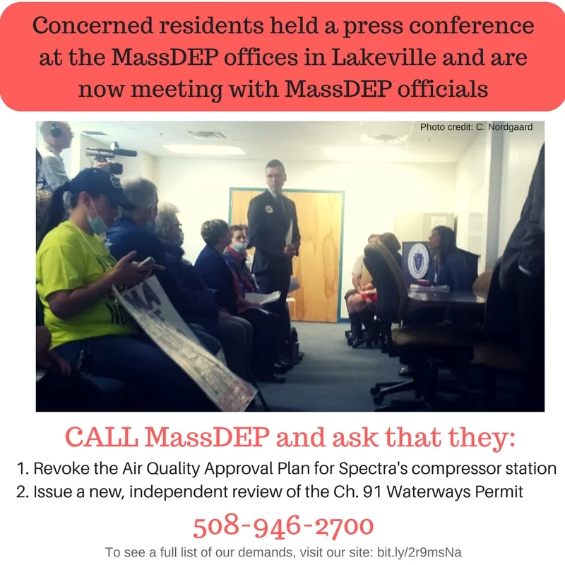 Residents Demand a Public Meeting With DEP