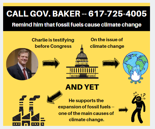 Comment on Gov. Baker's Climate Hypocrisy!