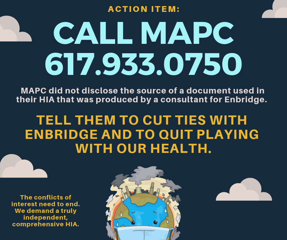 Action Item: CALL MAPC -- 617.933.0750