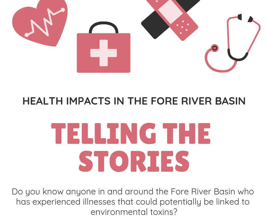 Health Impacts in the Fore River Basin: Attend a meeting + share your story