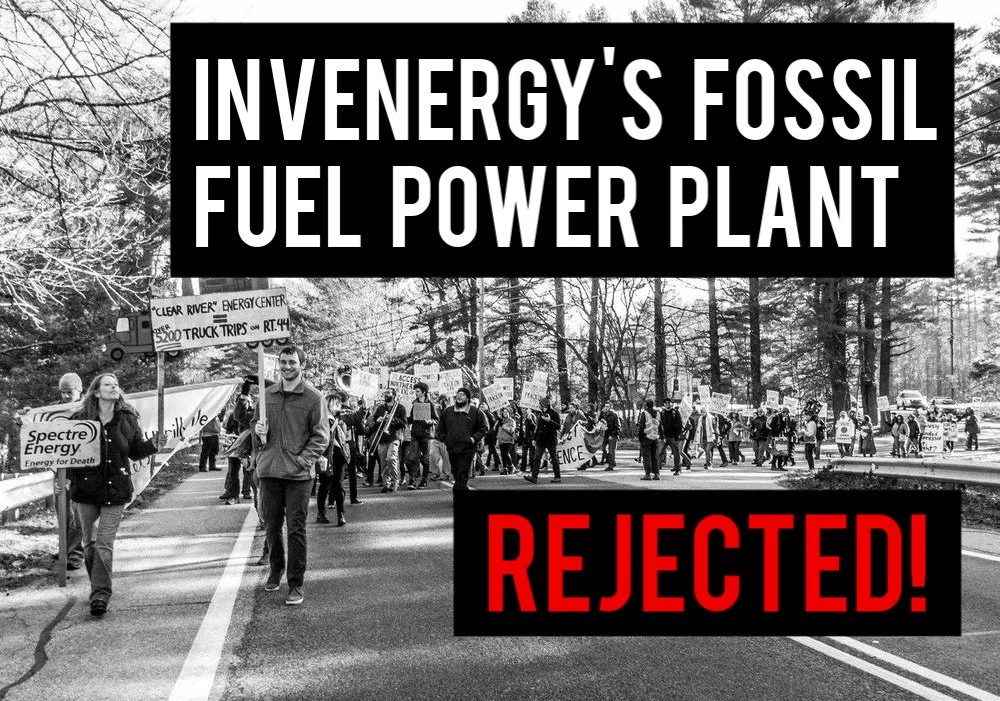 RI denies permit for Invenergy power plant!