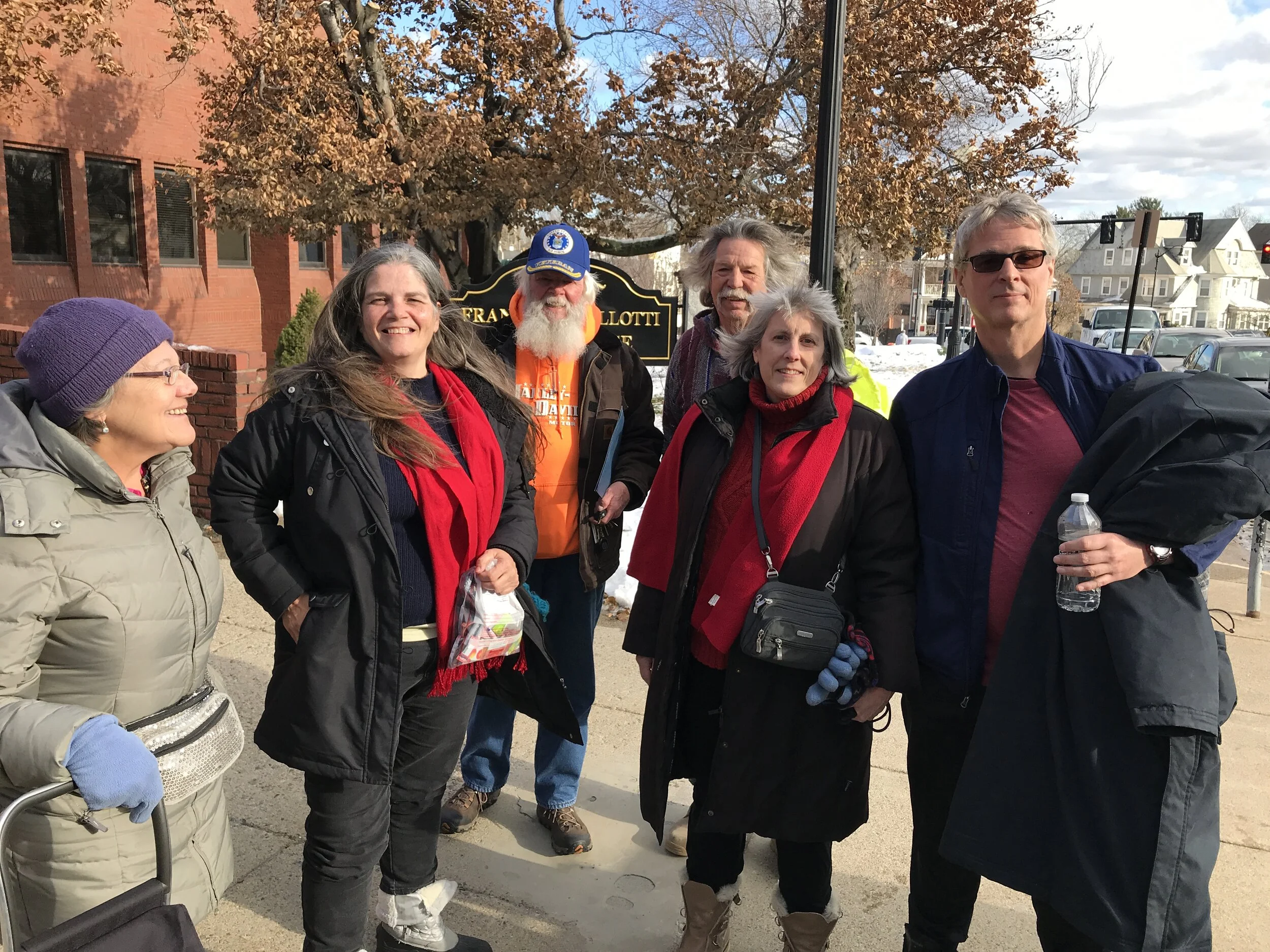 Community members arrested after blocking construction