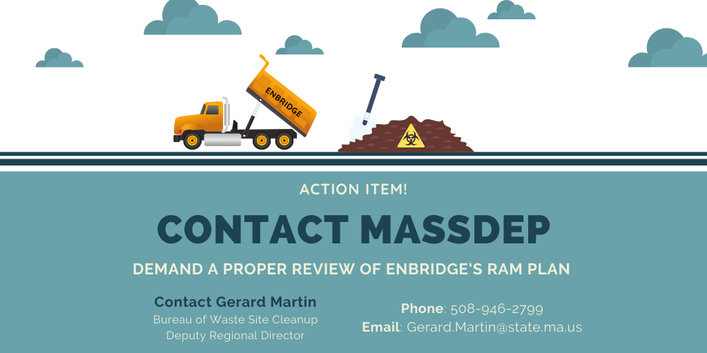 Action Item: Demand a review of Enbridge's RAM plan