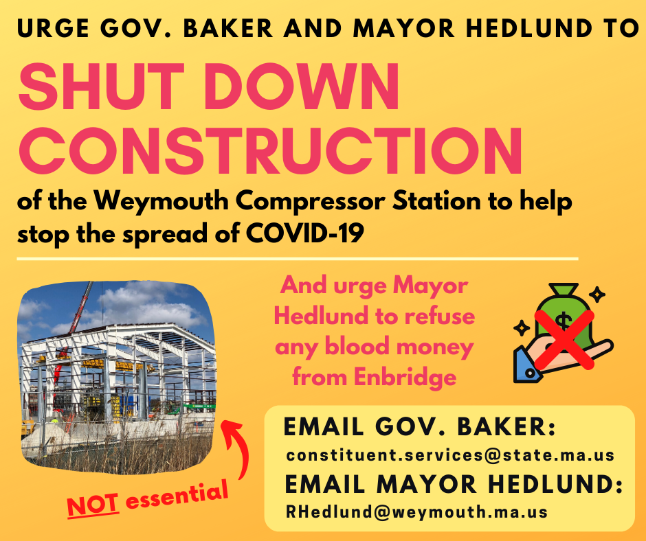Take Action: Write to Gov. Baker and Mayor Hedlund