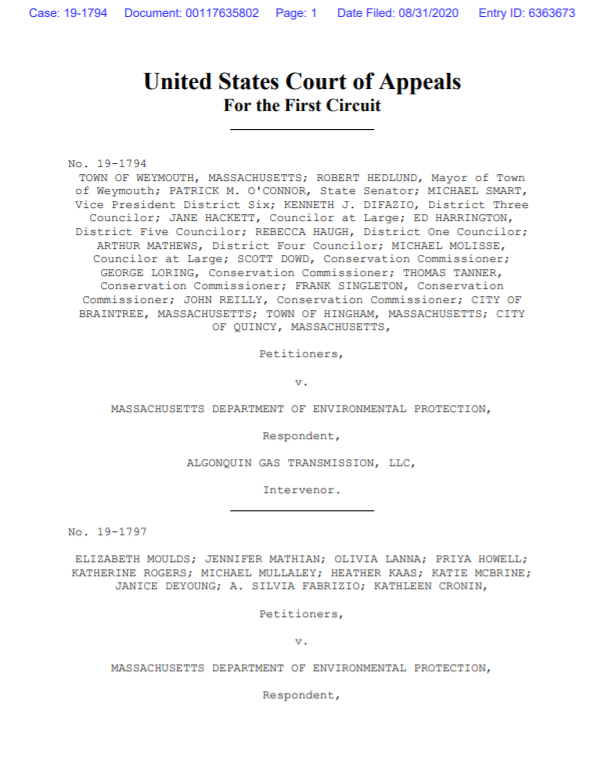 First Circuit Court rescinds vacatur of air quality permit