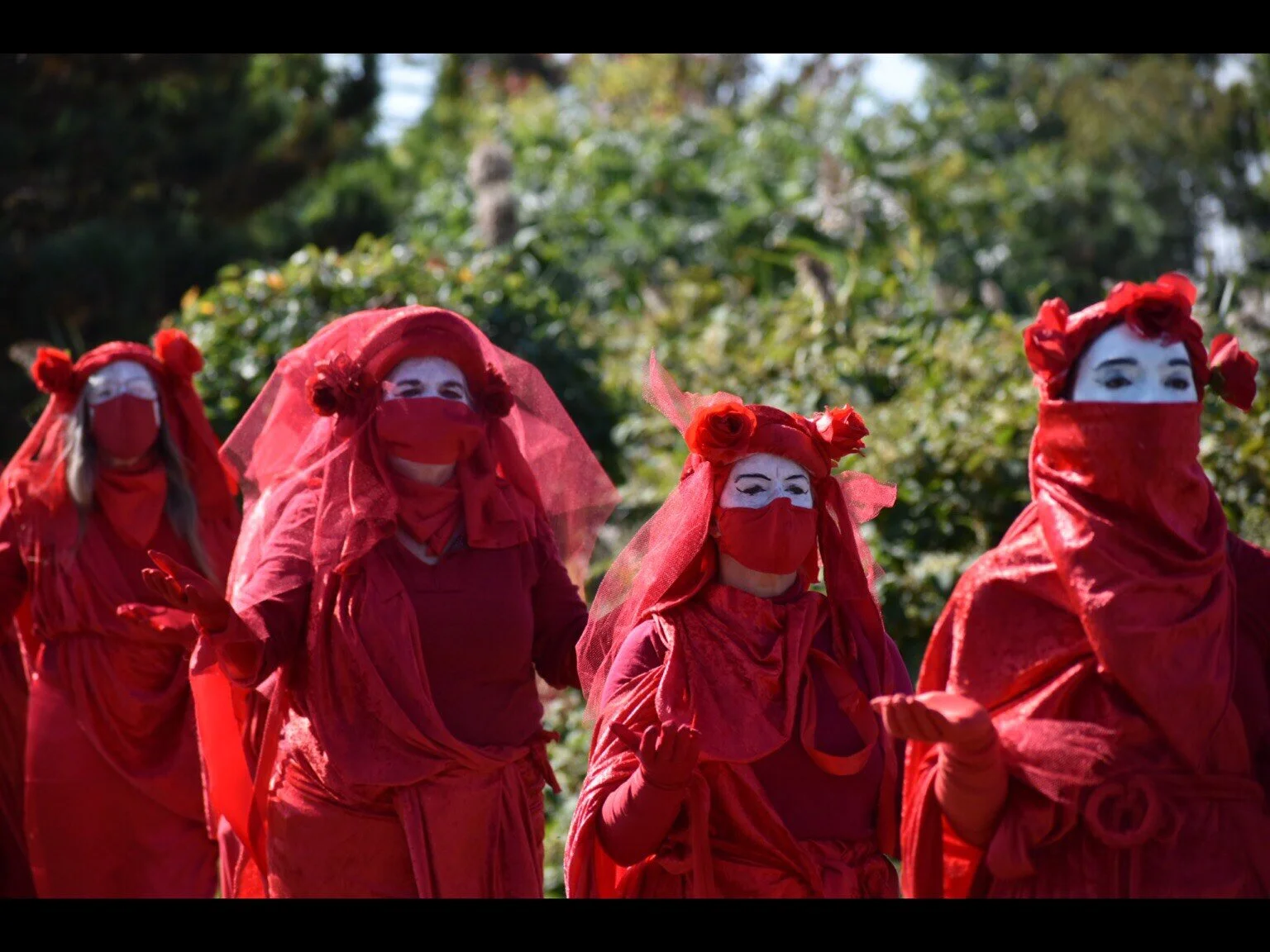 The Red Rebels visit the North Parcel