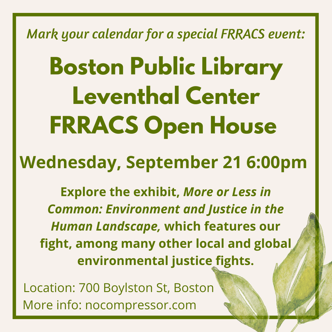  Boston Public Library Levental Center FRRACS Open House