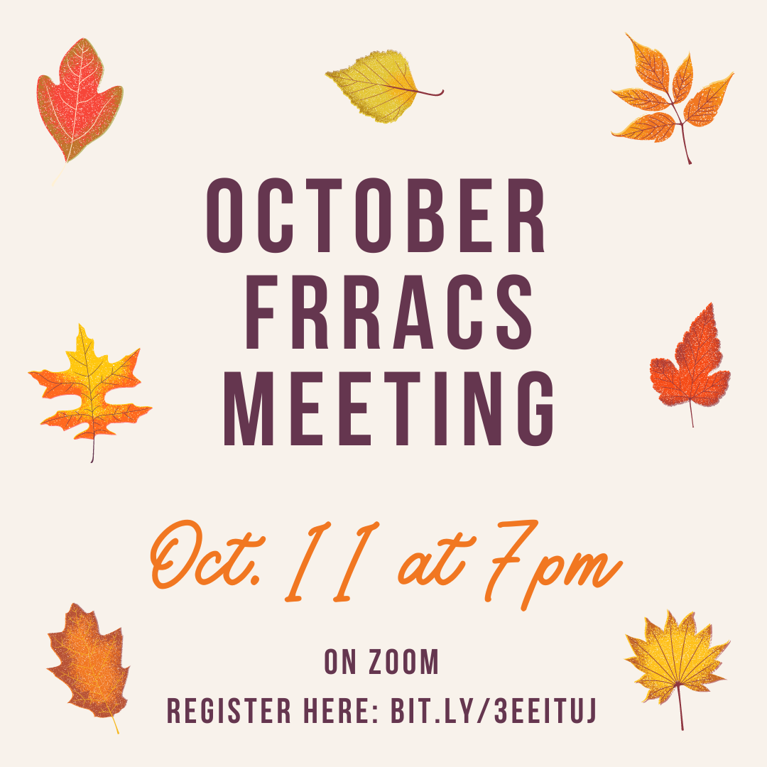 October FRRACS Meeting