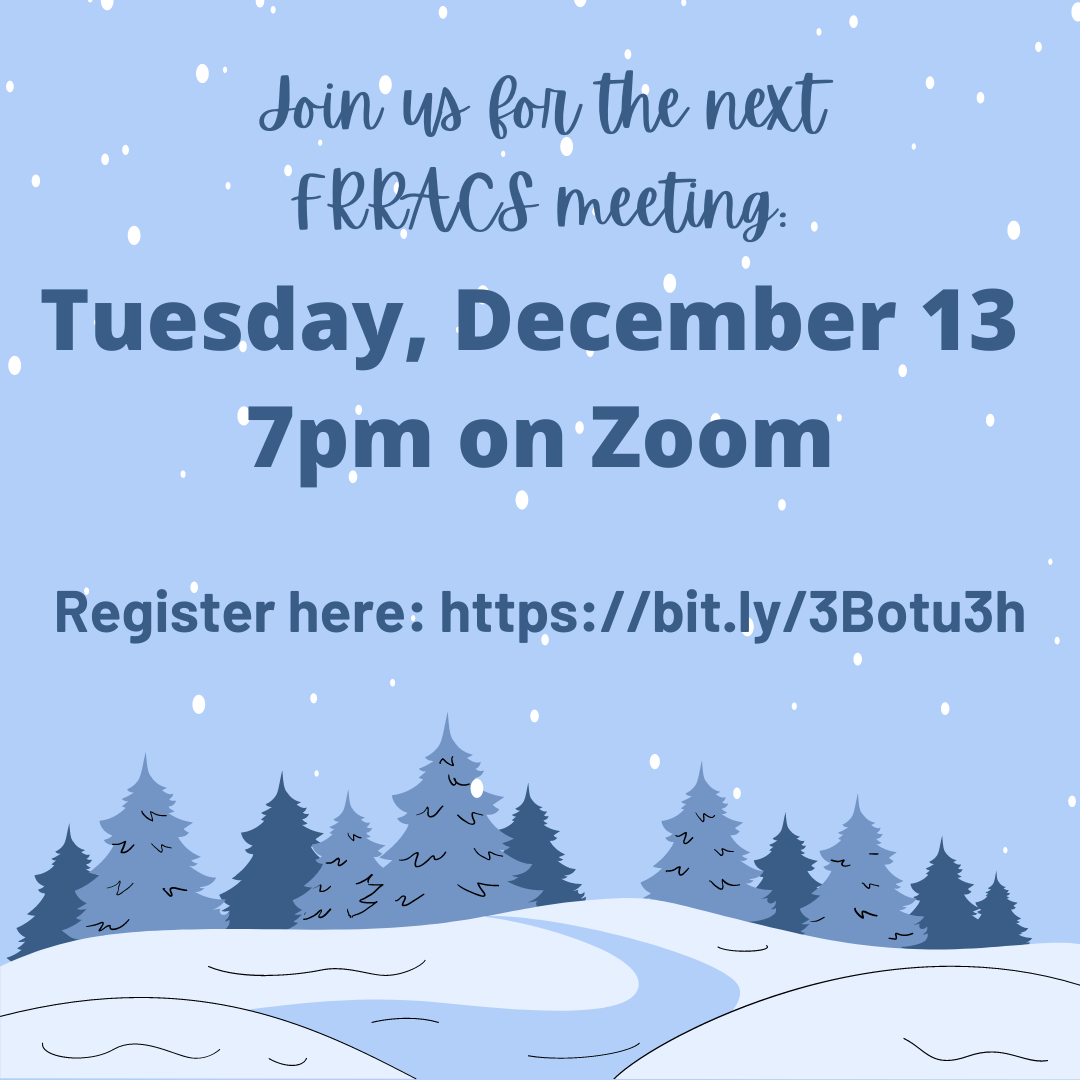 December FRRACS Meeting 