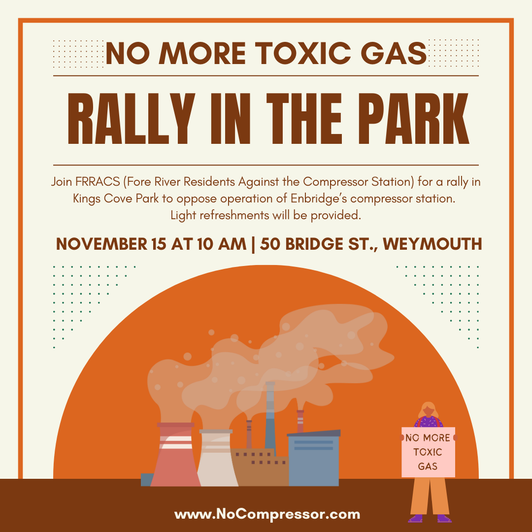 Rally in the Park: No More Toxic Gas