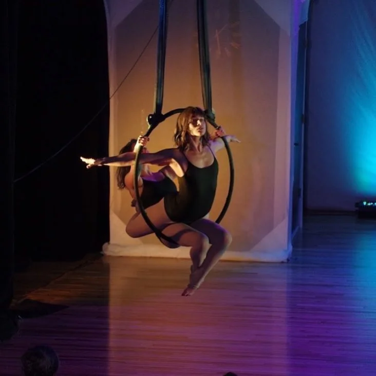 Aerial Arts Lesson and Exhibition